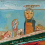 John Bellany, ROSE OF SHARON, oil on canvas