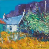 John Lowrie Morrison, ARCHIE BALDIE'S HOUSE - UNDER THE GRIBUN CLIFFS, MULL