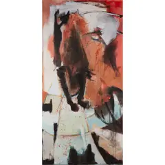 Inge Horup, THE CHAMPION I, 2013, oil on canvas