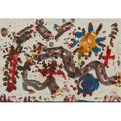 Alan Davie, UNTITLED OG.3957, 2012, mixed media