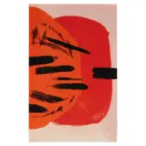Wilhelmina Barns-Graham, ORANGE AND RED ON PINK, 1960-91, Screenprint, 17/70