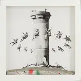 WALLED-OFF HOTEL by Banksy, Digital print and concrete relief,, sold Apr 2020