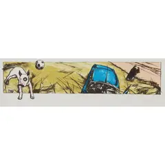 Ray Richardson, A PLACE YOU CAN'T PLACE, 2016, Screenprint, P.P.