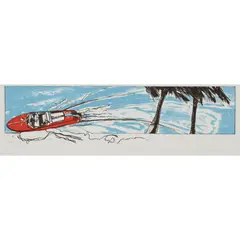 Ray Richardson, PASTIME PARADISE, 2016, Screenprint, PP