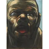 Peter Howson, LEERING, pastel