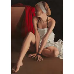 Dylan Lisle, DANAE, oil on canvas