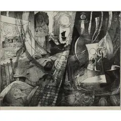 Ian Fleming, DREAM OF TIREE, 1992, Etching, A/P