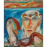 John Bellany, HIGHLAND WEDDING, oil on canvas
