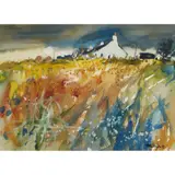 Douglas Phillips, FARM COTTAGES, mixed media