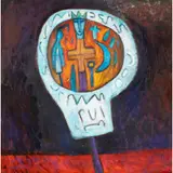 Marj Bond, CROSS OF THE MOONE, oil on board