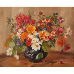 Kate Wylie, SUMMER GLORY, oil on canvas