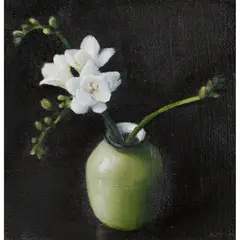 Johanna Logan, FREESIAS, 2006, oil on canvas