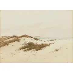 William Samuel Parkyn, DUNES, watercolour
