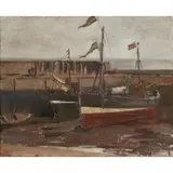 Ernest Stephen Lumsden, BOATS IN HARBOUR