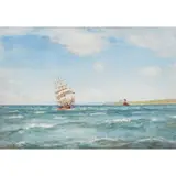 Patrick Downie, LEAVING HOME, watercolour