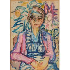 Millie Frood, SELF PORTRAIT, mixed media