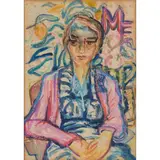 Millie Frood, SELF PORTRAIT, mixed media