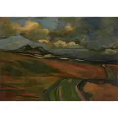 William Johnstone, SELKIRK, oil on board