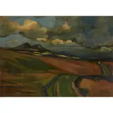 William Johnstone, SELKIRK, oil on board