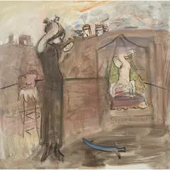 David Donaldson, JUDITH AND HOLFERNES, Oil on canvas