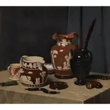 Cecil George Jackson Hay, STILL LIFE WITH JUGS, oil on canvas