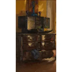 REFLECTED LIGHT by Patrick William Adam, Oil on board, sold Feb 2020