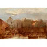 Alexander Leggett, NEW HAVEN, oil on board