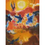 John Houston, BIRDS AND GARDEN