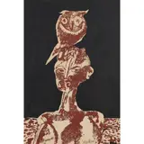 Robert Colquhoun, MAN WITH AN OWL, Lithograph