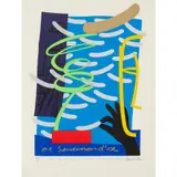 Bruce McLean, One Saucisson d'Or and Twenty Five Saucisson d'Argent awards, Screenprint, 197/350, commissioned by Momart, c. 2000
