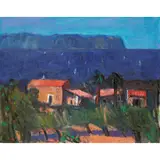 Archie Forrest, COASTLINE, MALLORCA, 1997, oil on canvas