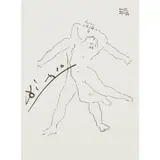 Design for Serge Lifar by Pablo Picasso, Lithograph, c.1960, from the edition of 100, sold Jan 2020