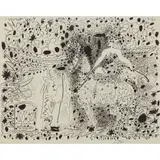 LE CIRQUE: FEMME AU CHEVAL by Pablo Picasso, Lithograph, sold Jan 2020