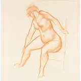 André Derain, MODELE ASSIS, Lithograph