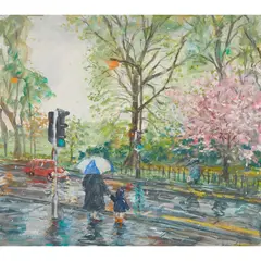 Henry Kondracki, Safe Crossing, 2005, watercolour