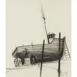 Willie Rodger, Boat Repairs, St Abbs