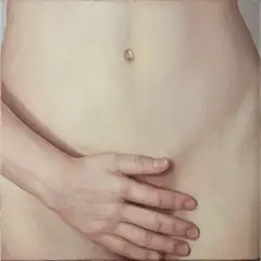 Alison Watt, Body Parts: Self-Portrait, Oil on canvas