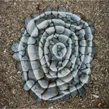 Andy Goldsworthy, STONES, SCRATCHED WHITE