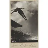 Olympia, 1938 - Diving by Leni Riefenstahl, Silver gelatin print of still image from Leni Riefenstahl's 1938 film 'Olympia,' hand-numbered 230 to print, sold Jan 2020