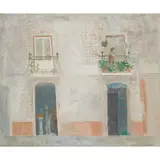 David Michie, BALCONIES IN A STREET, LISBON c.1961