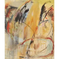 Madeleine Strindberg, Hollow Form, oil on canvas