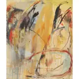 Madeleine Strindberg, Hollow Form, oil on canvas