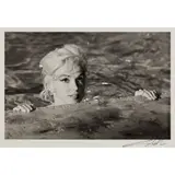 Lawrence Schiller, Print A, Marilyn: Roll II, Frame 12, May 1962, photograph