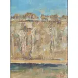 Jamie Boyd, River landscape, oil on board