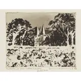 Norman Ackroyd, Chateau Palmer from Chateau Margauy, 1986