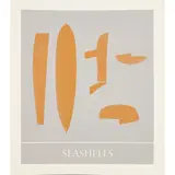 Ian Hamilton Finlay, Seashells, Screenprint, published by Wild Hawthorn Press