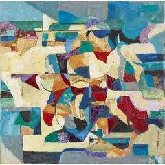Daniel Couet, Naissance, 2001, oil on canvas
