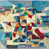 Daniel Couet, Naissance, 2001, oil on canvas