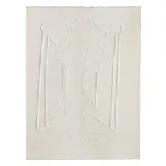 Jean Cocteau, Untitled, Embossed print