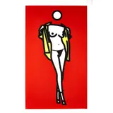 Julian Opie, Woman Taking off man's shirt (Cristea p.244)